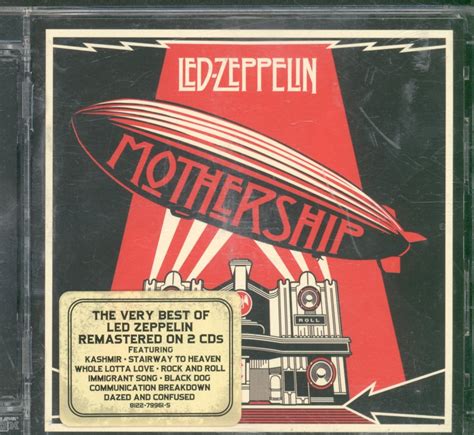 Mothership by Led Zeppelin, CD x 2 with vinyltap - Ref:1157871560