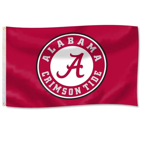 Bama | Alabama 3' x 5' Circle Logo House Flag | Alumni Hall