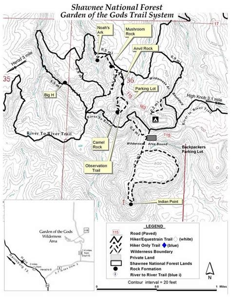 Informationen über den Shawnee National Forest Auf dem Rucksack, Camping, Reiten ... - Shawnee ...