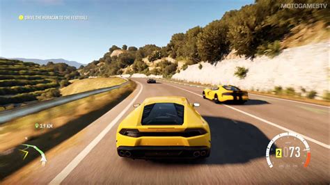 Forza Horizon 2 Demo - Lamborghini Huracan Gameplay - YouTube