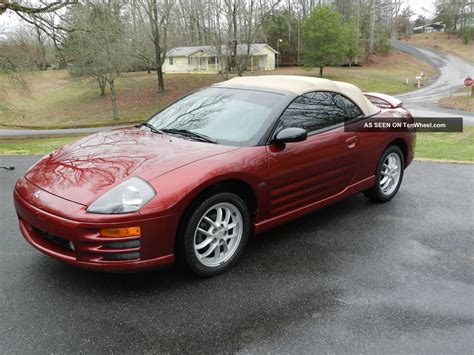 2002 Mitsubishi Eclipse Spyder Gt Convertible 2 - Door 3. 0l