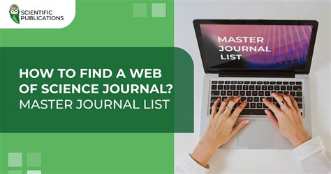 How to find a Web of Science journal? Master Journal List - Blog spubl ...