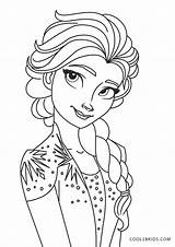 Printable Coloring Page Elsa  Templates sketch template