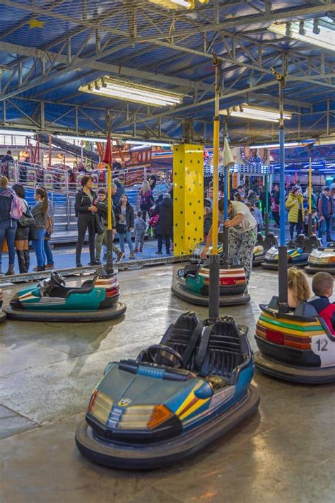 Bumper Cars Ride editorial image. Image of attraction - 265700030