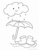 Rain Coloring Pages Free PDF Printables  Simply Love sketch template