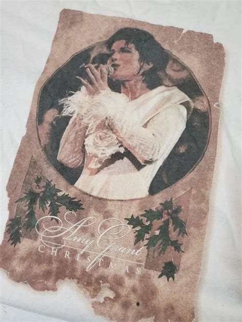 Vintage Amy Grant Christmas T-shirt size large - Gem