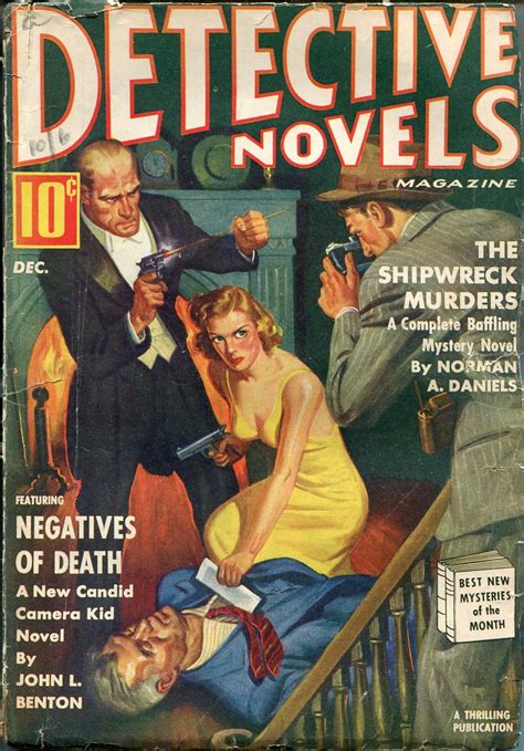 Detective Novel – Pulp Covers