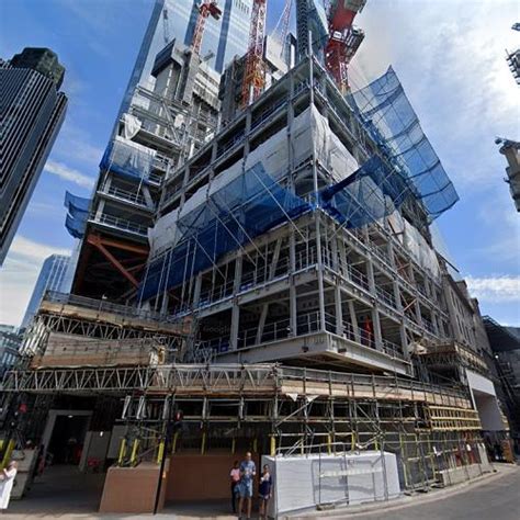 8 Bishopsgate under construction in London, United Kingdom (Google Maps)