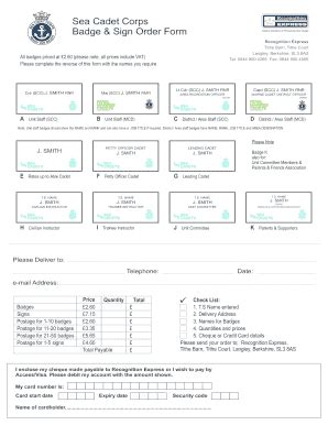 Sea Cadet Badges In India Pdf - Fill Online, Printable, Fillable, Blank ...