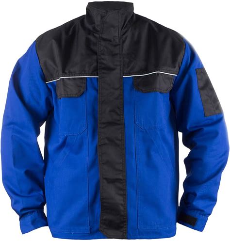 Amazon.com: TMG Work Jacket for Men | Designed in Germany | Blue | S-6XL | Men’s Safety Jacket ...