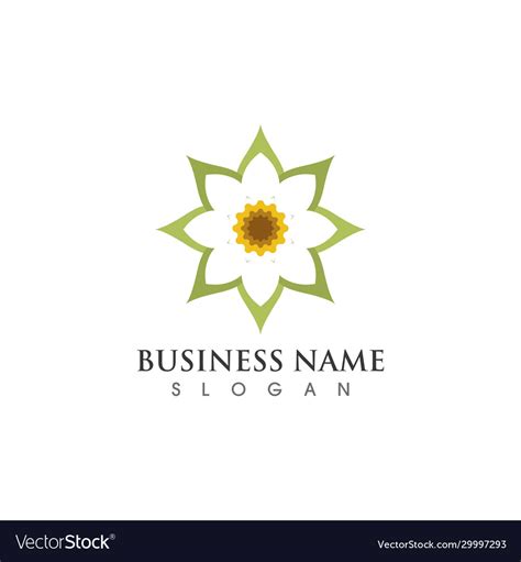 Edelweiss logo Royalty Free Vector Image - VectorStock