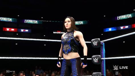 WWE2K20 - Io Shirai entrance (heel version) Updated (PC) v.2 - YouTube