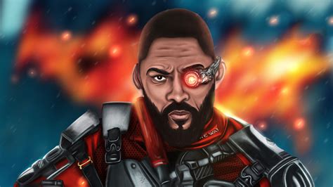 Will Smith Deadshot Artwork 4k Wallpaper,HD Superheroes Wallpapers,4k Wallpapers,Images ...