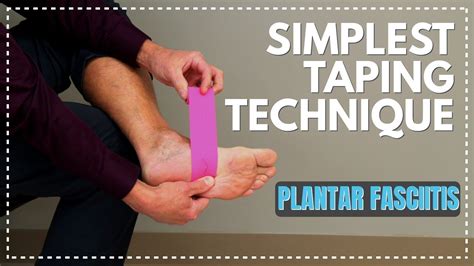 Plantar Fasciitis Taping