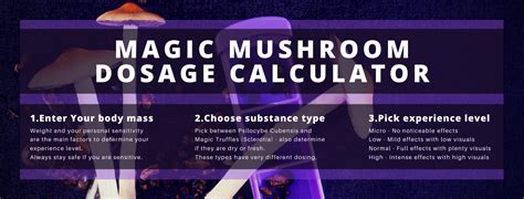 Magic Mushroom Dosage Calculator - Smartific.com