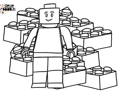 Lego Coloring Pages