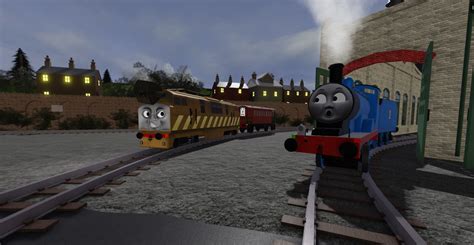 Sodor Fallout AU: Diesel 10 joins the survivors by jk0424 on DeviantArt