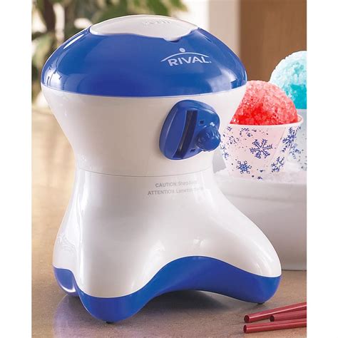 Rival® Snow Cone Maker with BONUS Accessory Kit - 141295, Kitchen Appliances at Sportsman's Guide