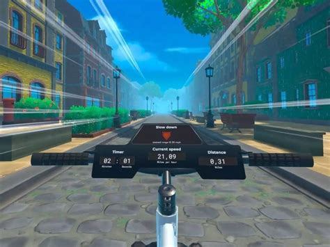 VR Bike Ride App for Scientific Research - 4Experience