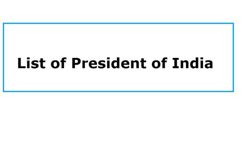 President of India 1950 to 2024 - Know All 15 Presidents of India with ...