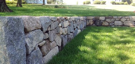 Natural Stone Walls | Rye Beach Landscaping