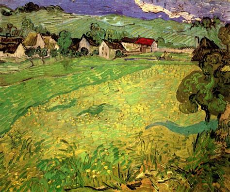 Auvers sur Oise (1890) Vincent van Gogh | Van gogh landscapes, Artist ...