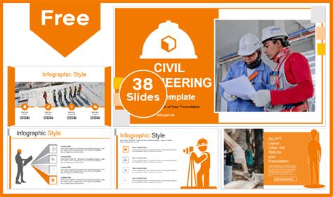 Civil Engineering Template - PowerPoint Templates and Google Slides