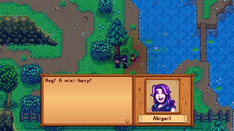 Stardew Valley: Get Every Abigail Heart Event