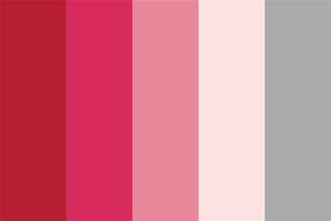 Pink-Red Gradient Color Palette