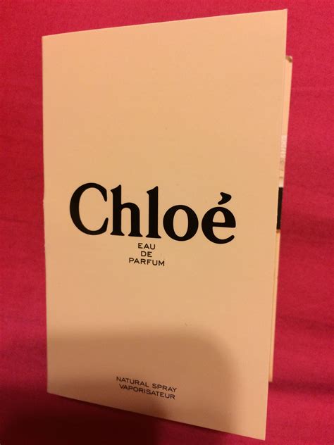 Chloe Perfume Sample