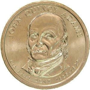 John Quincy Adams 1 Dollar Coin 2008 D - Dollar Poster