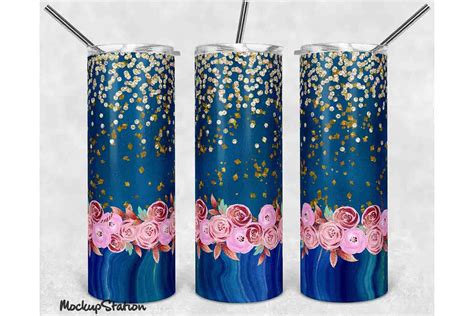 Sublimation Tumbler Design Download Graphic by Mockup Station ...