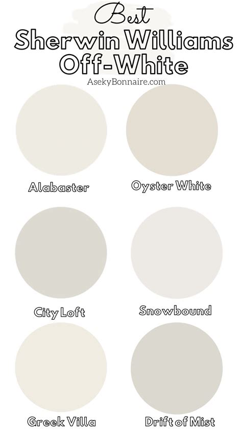 Popular Off White Paint Colors For Home Interiors - Paint Colors