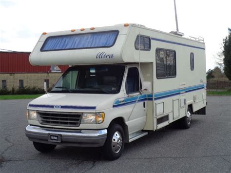 1994 FORD E350 RV MOTORHOME CLASS C ONLY 45K SLEEPS 4 SERVICED 7.5 GAS ...