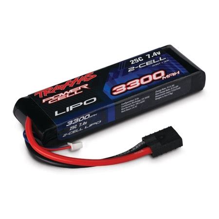 Traxxas 3300mAh 2S 2-Cell LiPo Battery XL-5 VXL