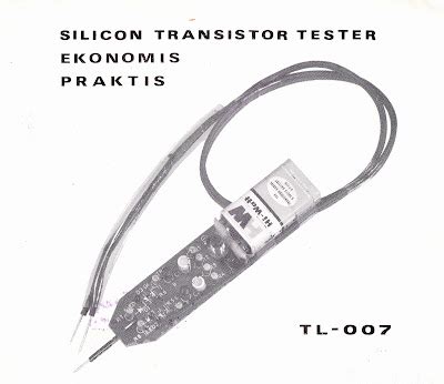 Silicon Transistor Tester ~ Kumpulan Skema Elektronika