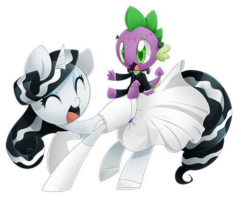 Spike and Rarity - Halloween by PegaSisters82 on DeviantArt