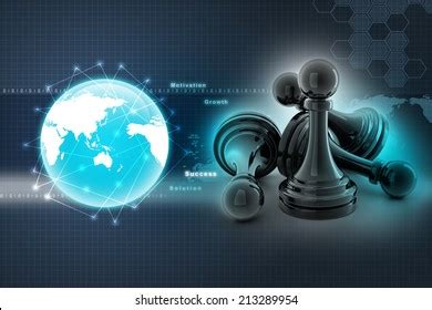 Black Pawn Isolated On White Colour Stock Illustration 213289954 | Shutterstock