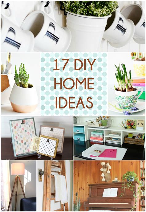 Great Ideas -- 17 DIY Home Ideas!