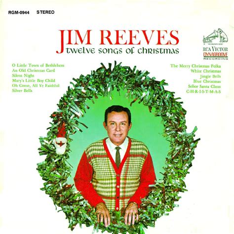 Jim Reeves 12 Songs of Christmas CD – Real Gone Music