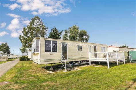 6 berth caravan with decking to hire in Steeple Bay holiday park, Essex ...