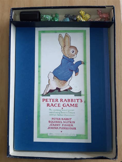 Peter Rabbit's Race Game Board Game in Original Box with | Etsy