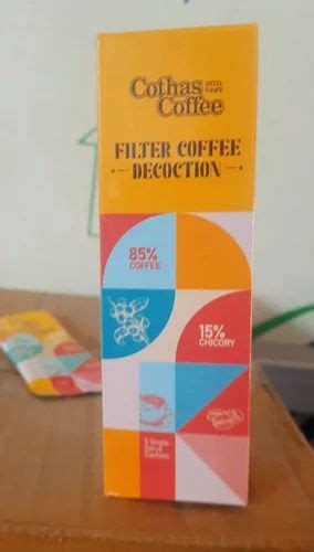 Pouch Rectangular Filter Coffee Decoction, For Commercial at Rs 80/piece in Jaipur