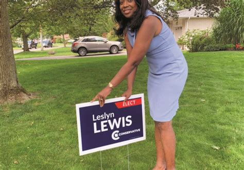 Leslyn Lewis hopes to use extensive skillset to tackle environmental, social issues and advocate ...