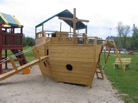 Pirate Ship Playground | Outdoor decor, Garden and yard, Bird house