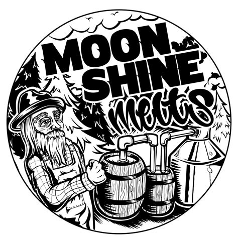 MoonShine Melts Graphic :: Behance