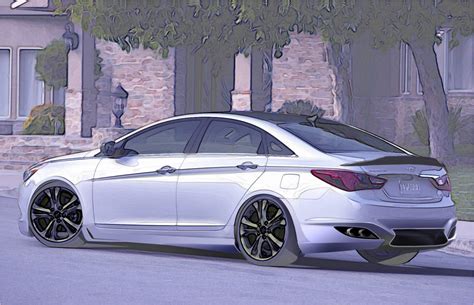 Hyundai Previews 'Supercar-Inspired' Sonata Turbo SEMA Showcar