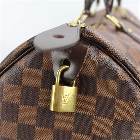 Speedy 35 Damier Ebene (PL4) – Keeks Designer Handbags