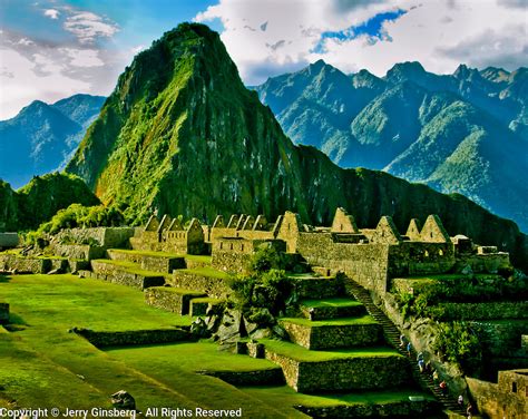 Ancient Machu Picchu, last refuge of the Inca civilization in the Andes ...