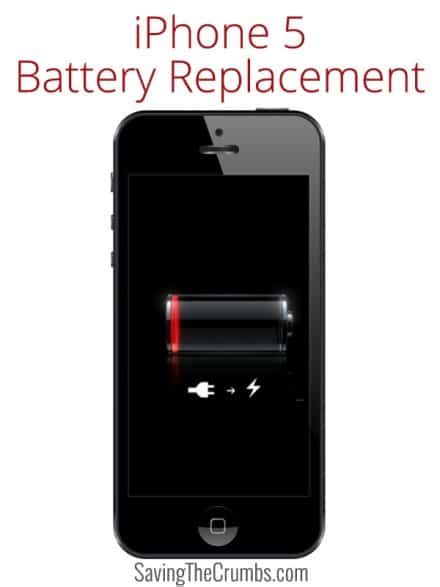 IPhone 5 Battery Replacement | Saving The Crumbs